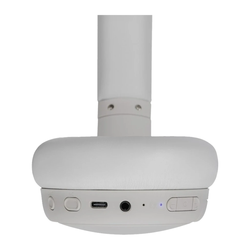 Panasonic RB-M600BE-C Bluetooth Over-Ear beige, vista frontal: auriculares completos con diadema acolchada y almohadillas - Ítem1