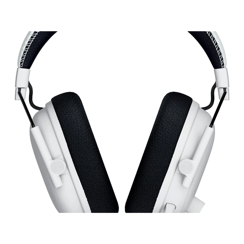 Razer BlackShark V3 X HyperSpeed PlayStation Blanc, vue de face: casque avec coussinets noirs, arceau rembourré et - Ítem2