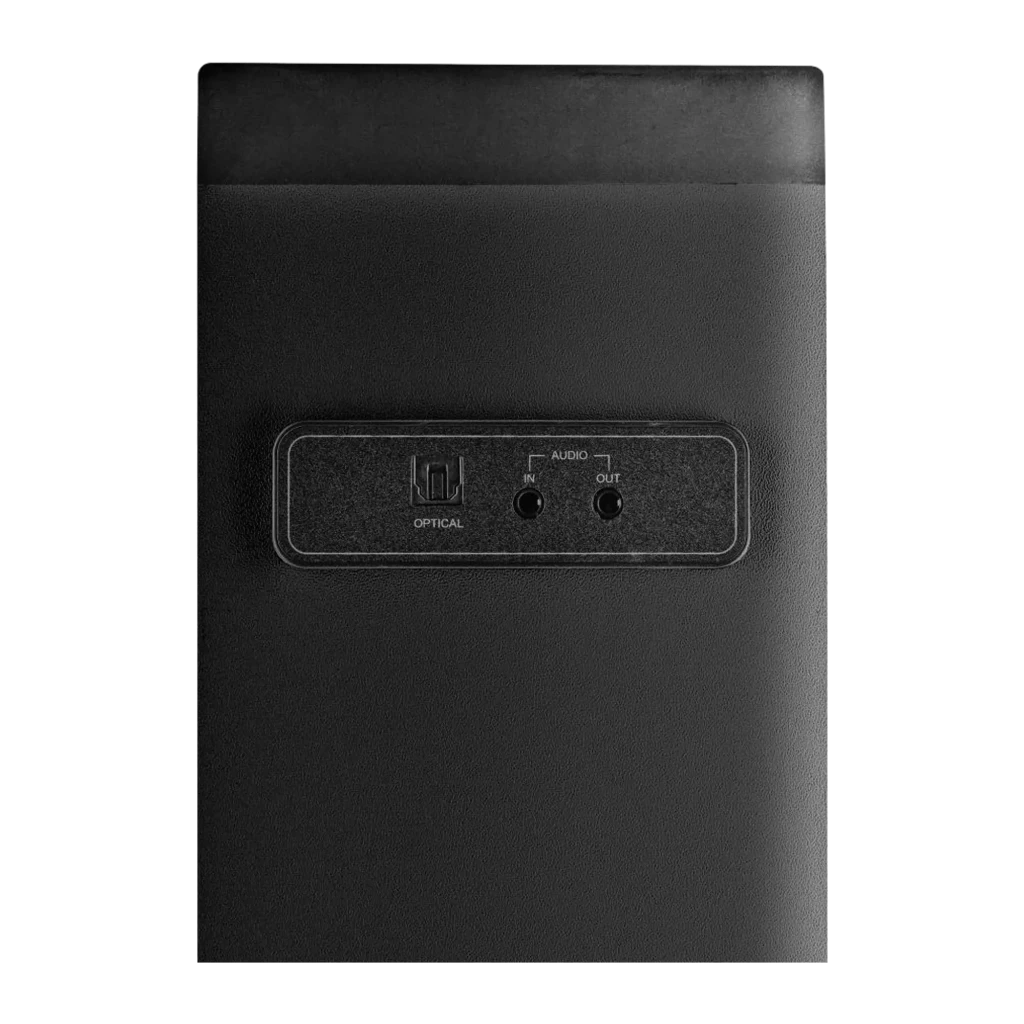 NGS Torre de Sonido Sky Charm Pro 40W negro, vista frontal en ángulo: cuatro altavoces y display LED rojo en la parte - Ítem2