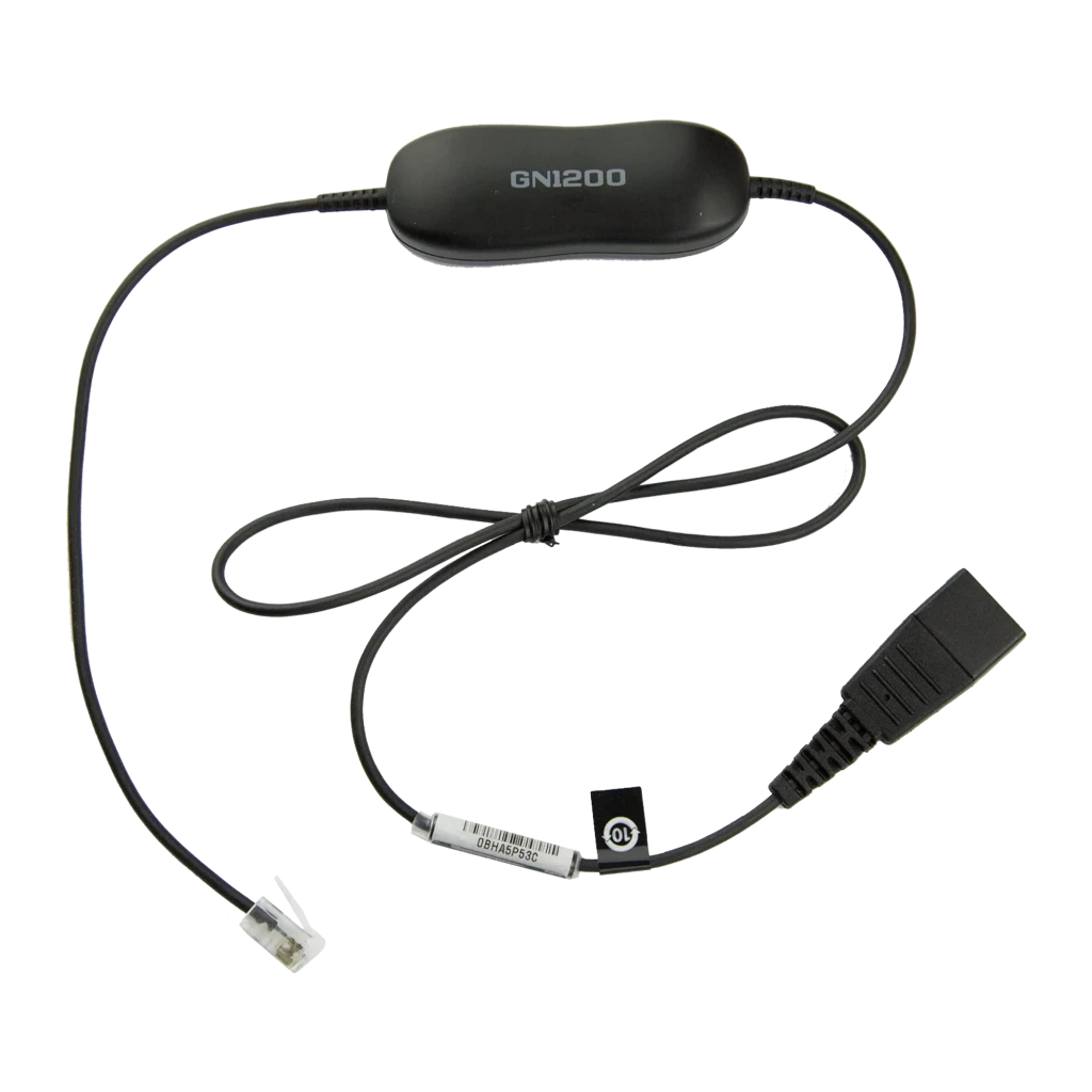 Cable Jabra GN1200 QD a RJ9 0,5 m Compatible teléfonos IP