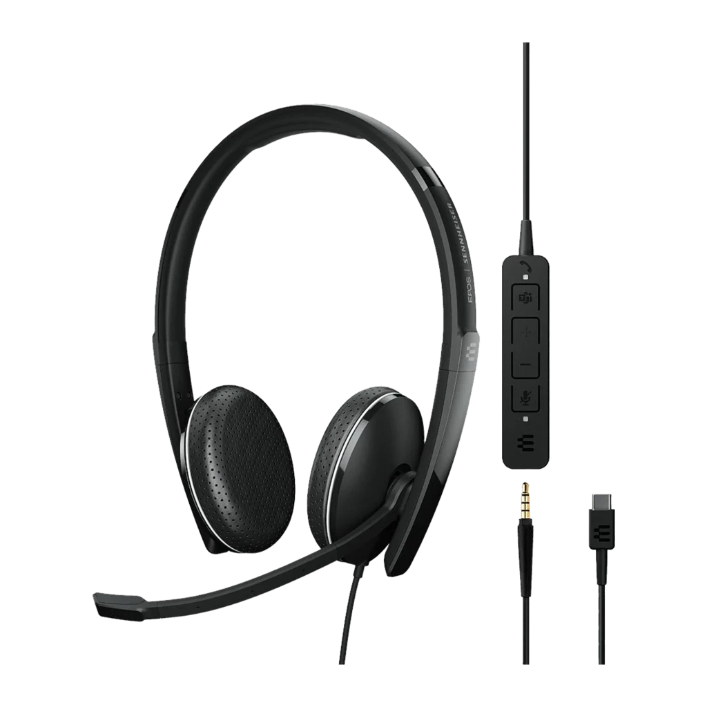 Auriculares EPOS ADAPT 165T USB-C II Diadema + Jack 3,5mm