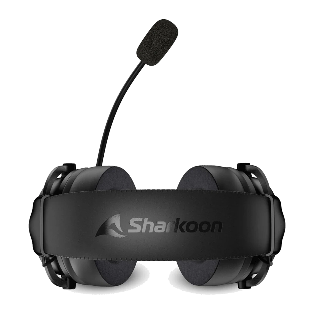 Sharkoon Skiller SGH40W, gaming headset black, USB-A dongle, 3.5 mm jack negro - vista principal - Ítem1