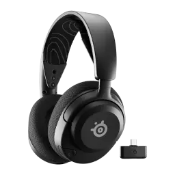 SteelSeries Arctis Nova 5 noir, kit complet: casque sans fil et dongle récepteur USB-C inclus