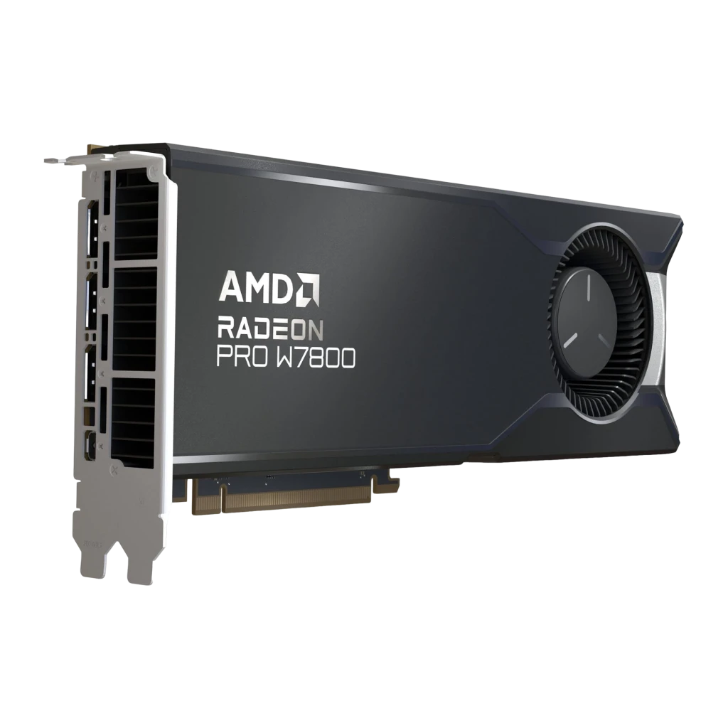 Tarjeta gráfica profesional AMD Radeon Pro W7800 32GB GDDR6 3xDP/1x mDP