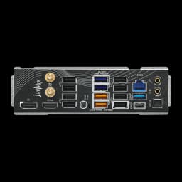 ASRock B850 LiveMixer WiFi DDR5 AM5 noir, panneau arrière: DisplayPort, HDMI, USB, LAN 2.5G, antennes WiFi et SPDIF