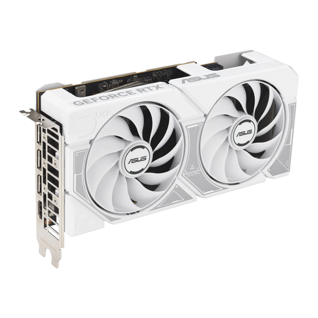Tarjeta gráfica ASUS Dual GeForce RTX 5060 OC Blanco Edition