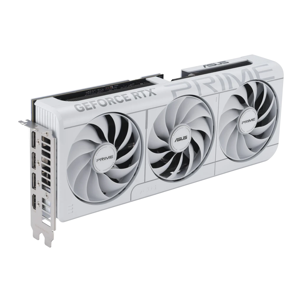 Tarjeta gráfica ASUS PRIME GeForce RTX 5070 OC Blanco 12GB GDDR7