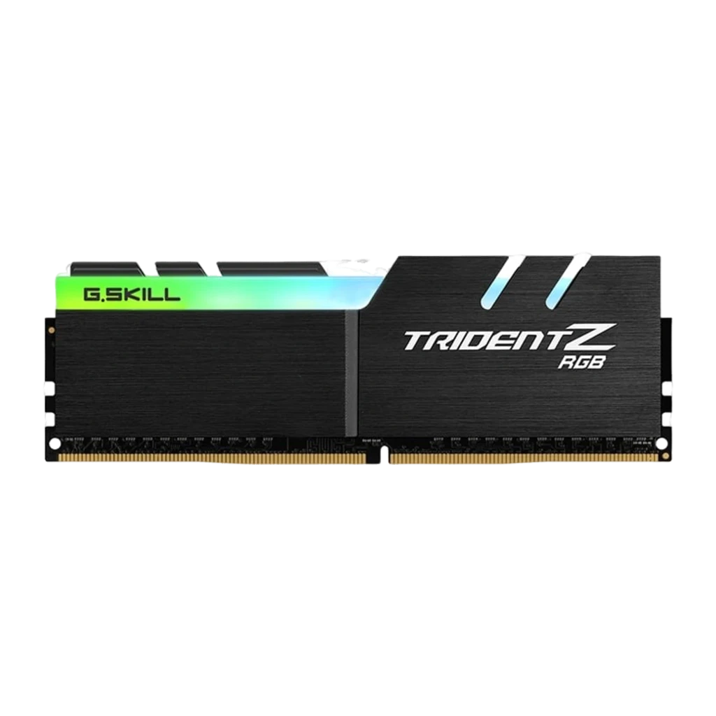 G.Skill Trident Z RGB DDR4 32GB noir, kit dual: deux modules en angle avec barre RGB illuminée sur le dissipateur - Ítem2