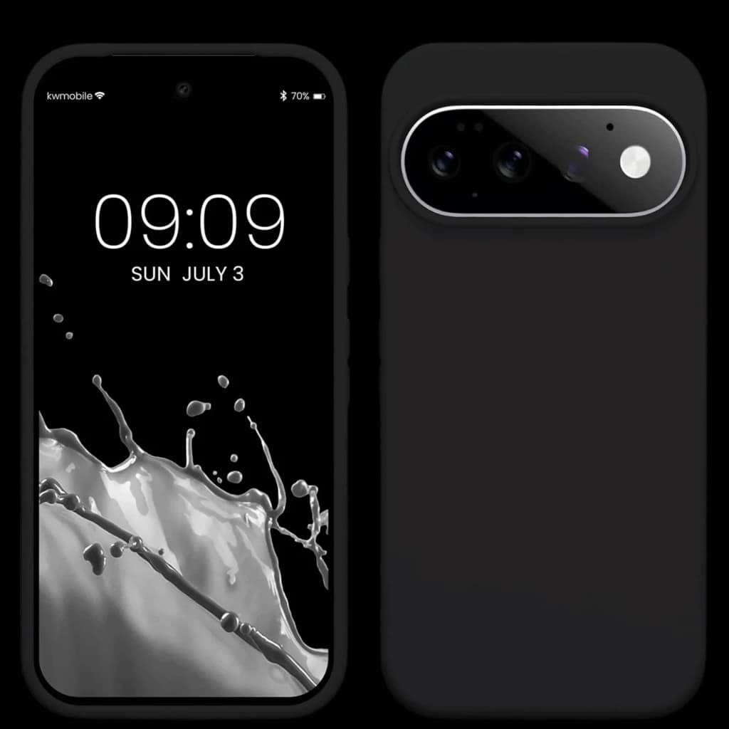 Funda Square Liquid Premium negro para Google Pixel 11 Pro 5G