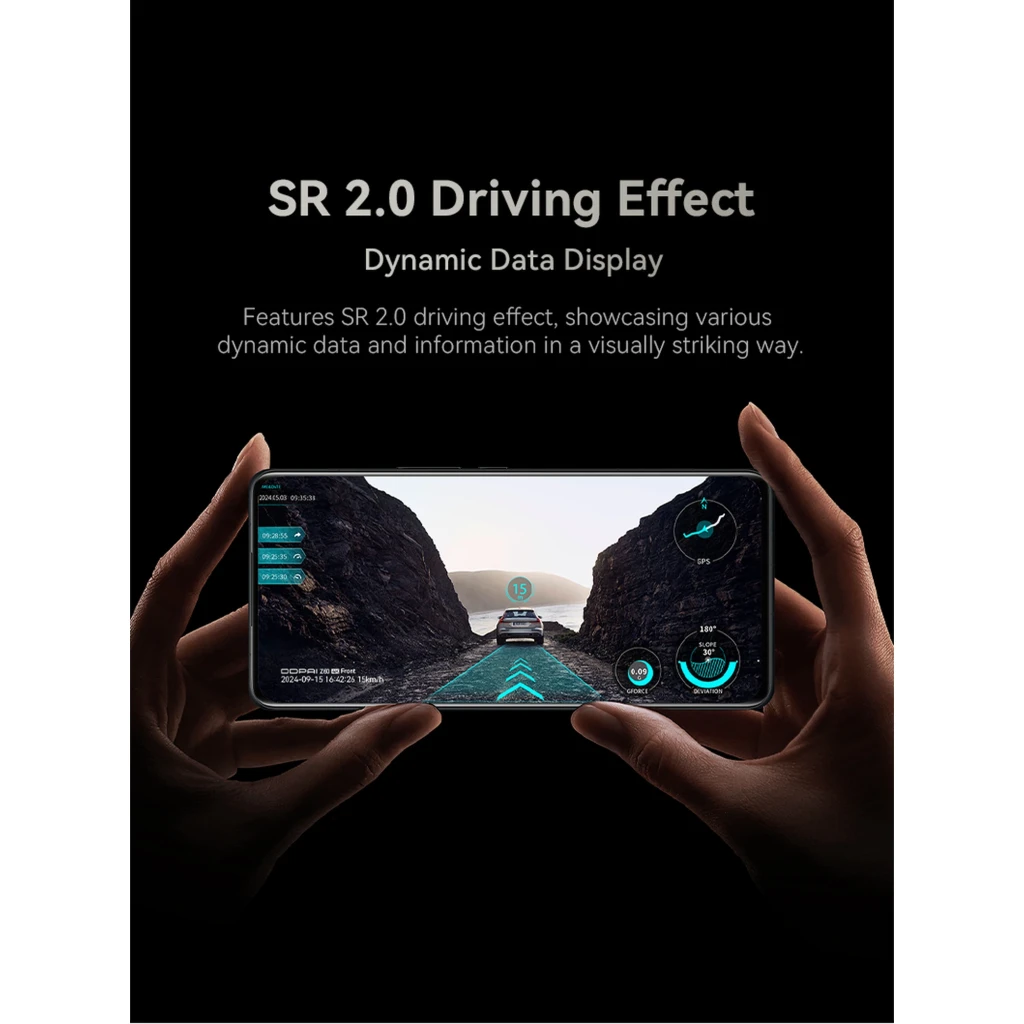 Dashcam DDPAI Z60 2026 2CH GPS avec caméra avant 4K et arrière 1080p, module GPS intégré, écran couleur latéral, boîtier noir compact et élégant - Ítem5