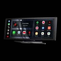Monitor para carro Ottocast OttoAiBox N95C CarPlay Android Auto Sem Fios 11,4 polegadas, detalhe: ecrã ligado com apps