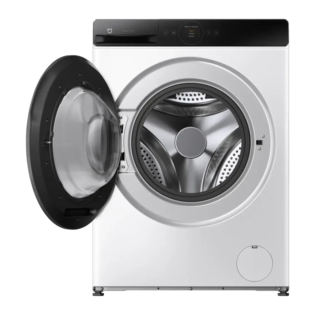 Lavadora-secadora Xiaomi Mijia Front Load Washer Dryer Pro 9kg, diseño frontal blanco con panel negro, puerta grande circular y tambor de acero inoxidable - Ítem2