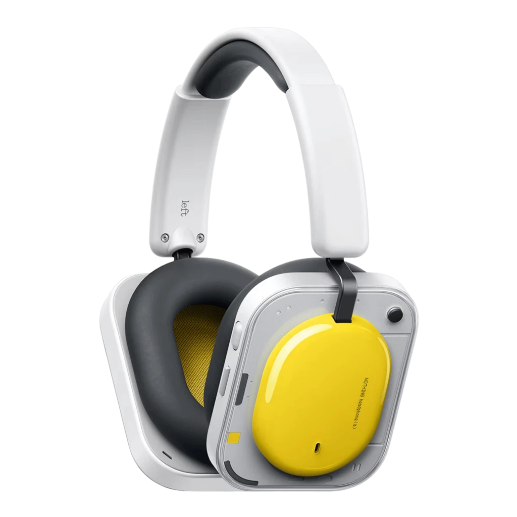 Nothing Headphone (a) Amarillo - Auriculares inalámbricos de diadema