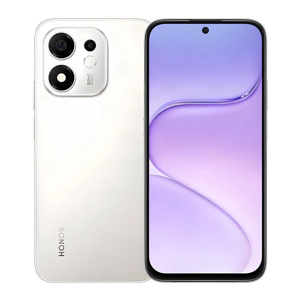Honor 600 Smart 5G plata con pantalla IPS 6,87, cámara dual trasera, botón IA, batería 7700mAh, resistencia al agua lavable y caídas de 2,5 m - Ítem1