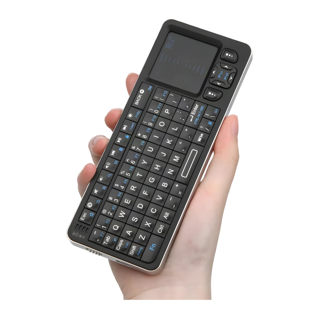 Rii K06 Mini Bluetooth Keyboard negro - conectividad dual
