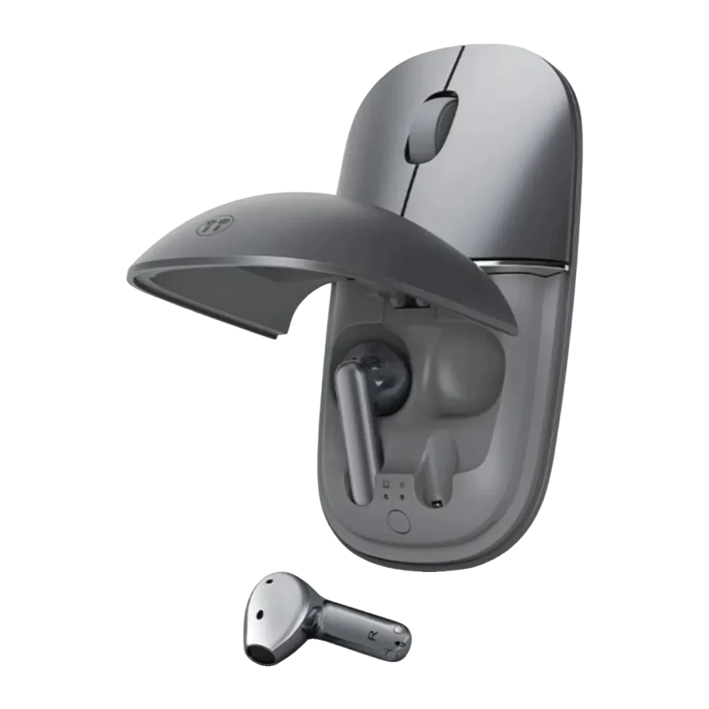 HONOR Auriculares Choice MouseBuds Pro Gris - bluetooth 5.3 con alcance de 10 m