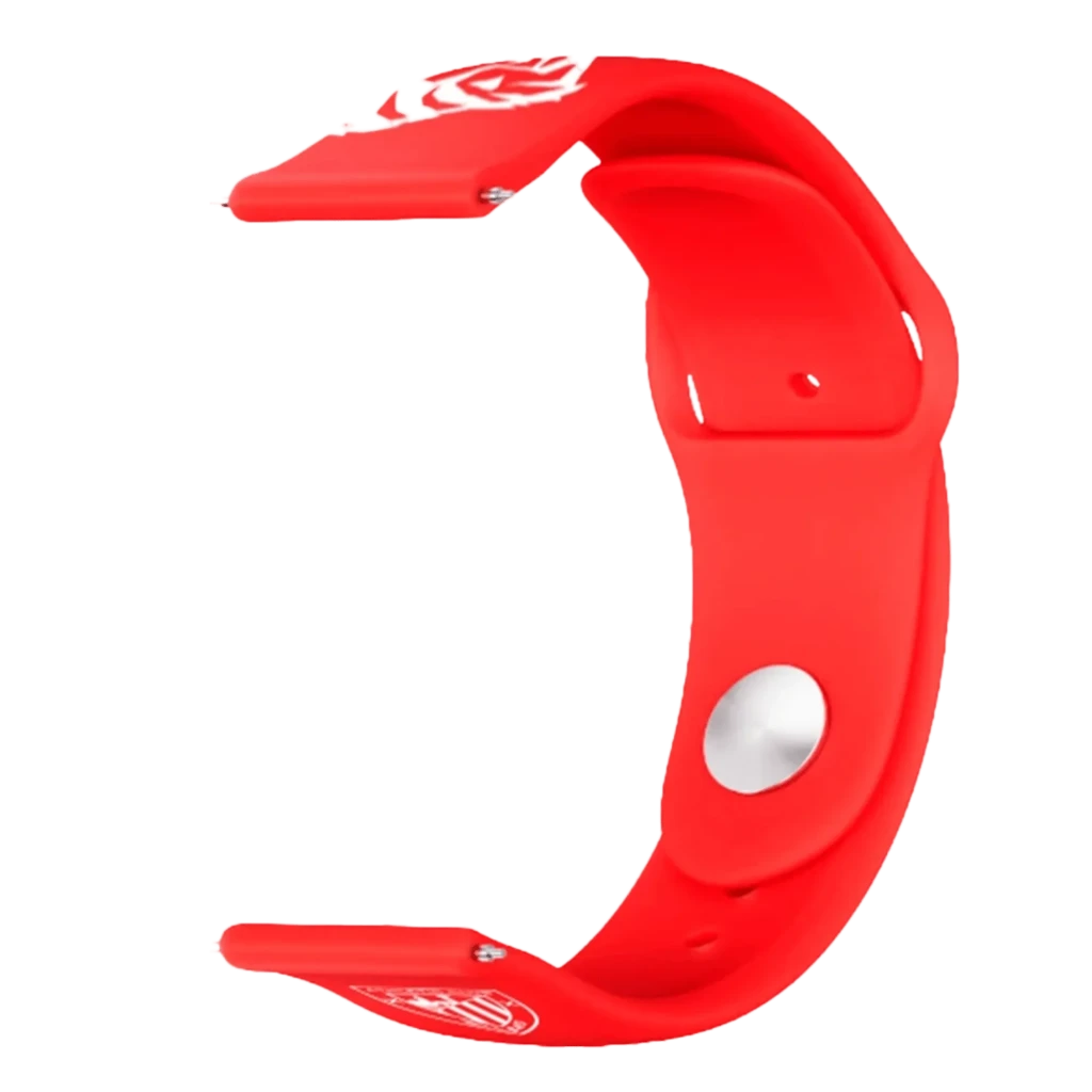 Smartwatch SaveFamily SaveWatch Plus Ed. Athletic Bilbao con correa de silicona roja, pantalla rectangular, botón SOS lateral y esfera con escudo del club - Ítem3