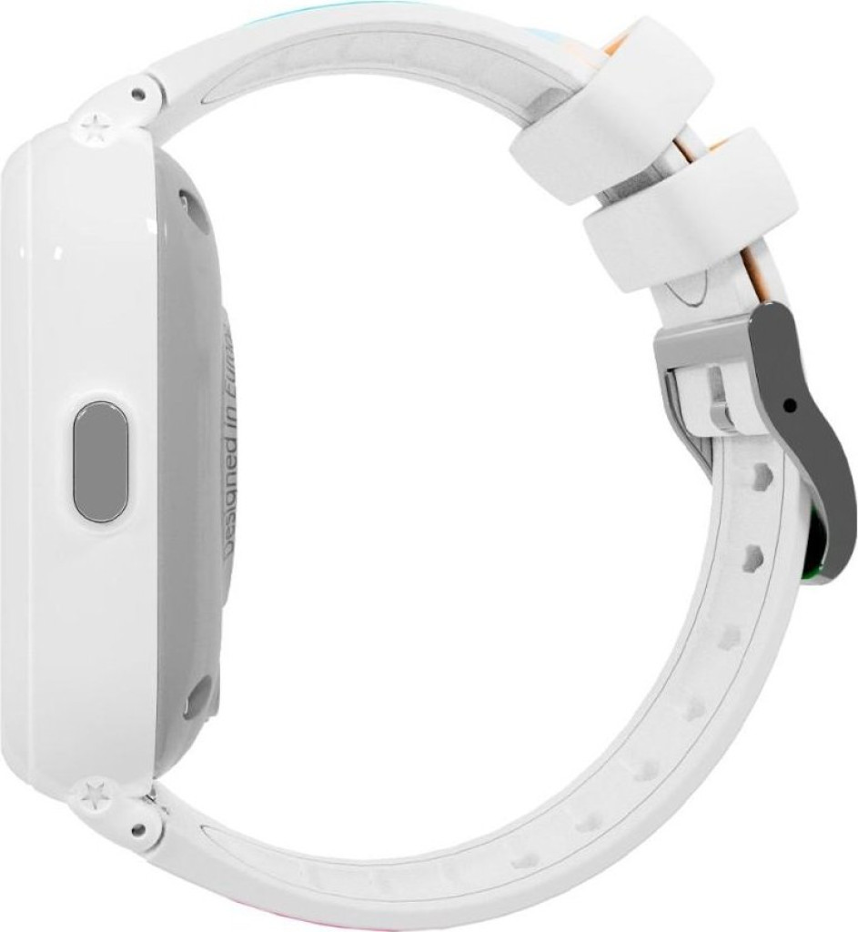 Reloj infantil SaveFamily Iconic Plus 2 estampada Pop con pantalla táctil, botón SOS lateral, correa bicolor ajustable y diseño resistente para videollamadas - Ítem6