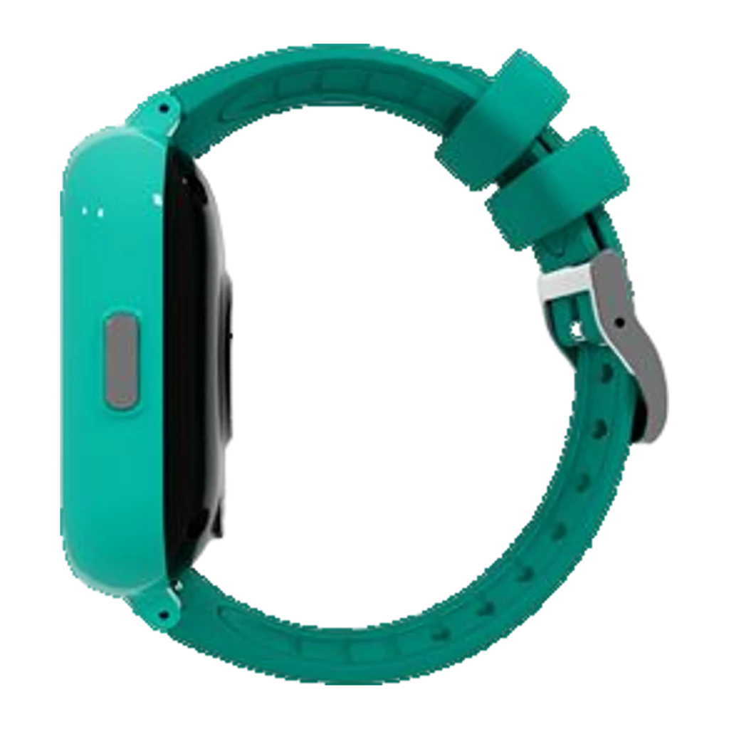 Reloj SaveFamily Iconic Plus 2 Lisa Verde Menta con pantalla táctil cuadrada, bordes redondeados, correa de silicona ajustable y botón lateral para SOS y - Ítem1