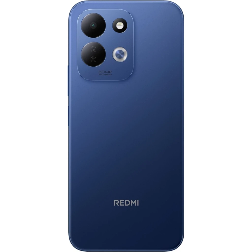 Xiaomi Redmi 17 5G azul con pantalla IPS LCD de 6,9 pulgadas, marco delgado, doble cámara trasera con flash y frontal en notch discreto - Ítem3