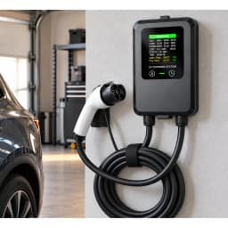 Desconocida Carregador EV Tipo 2 32A 7.0kW Monofásico 10M com Ecrã LCD - ecrã LCD ativo