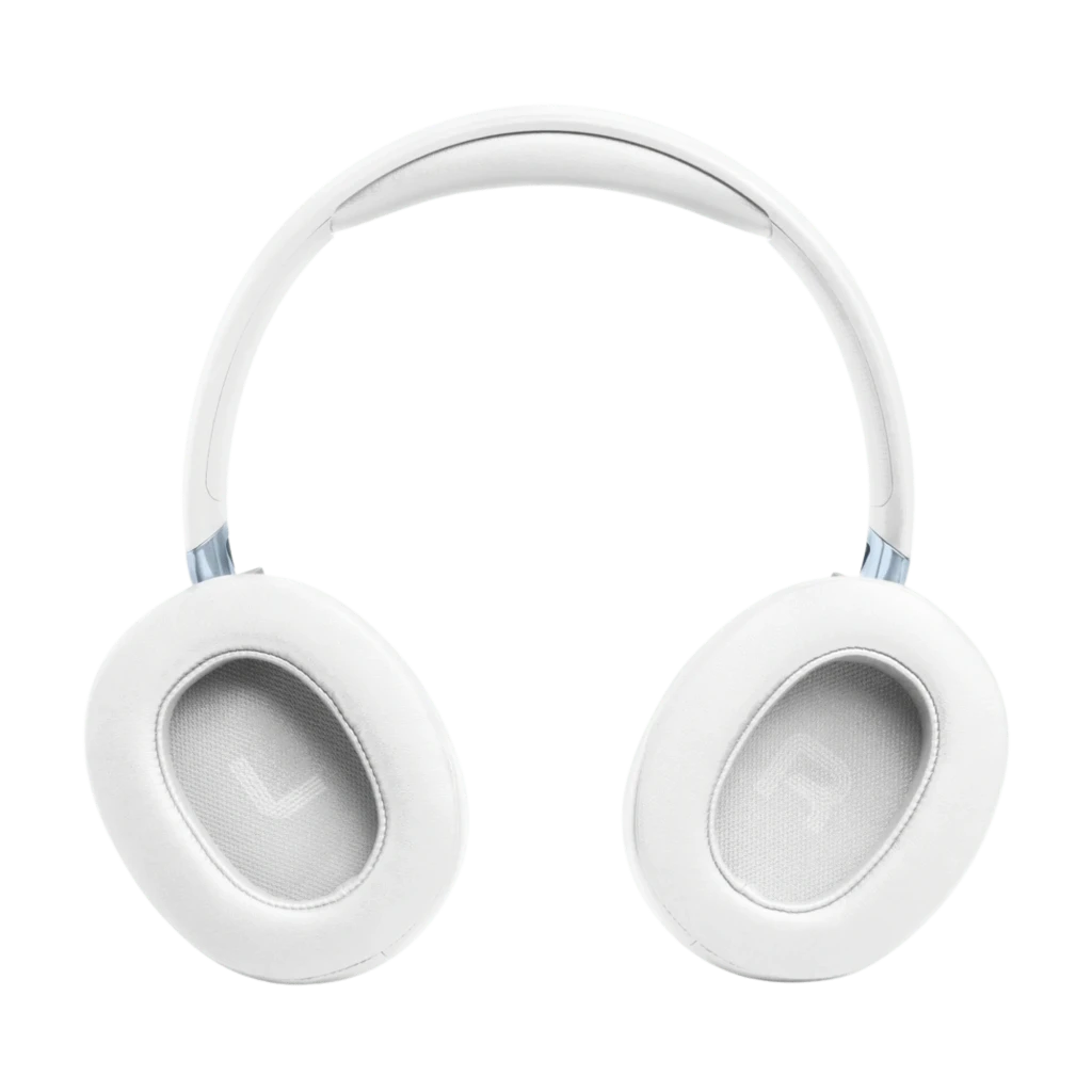 JBL Tune 780NC Blanco, auriculares de diadema plegables con copa ovalada, almohadillas acolchadas, botones laterales y acabado mate con logo JBL en relieve - Ítem6