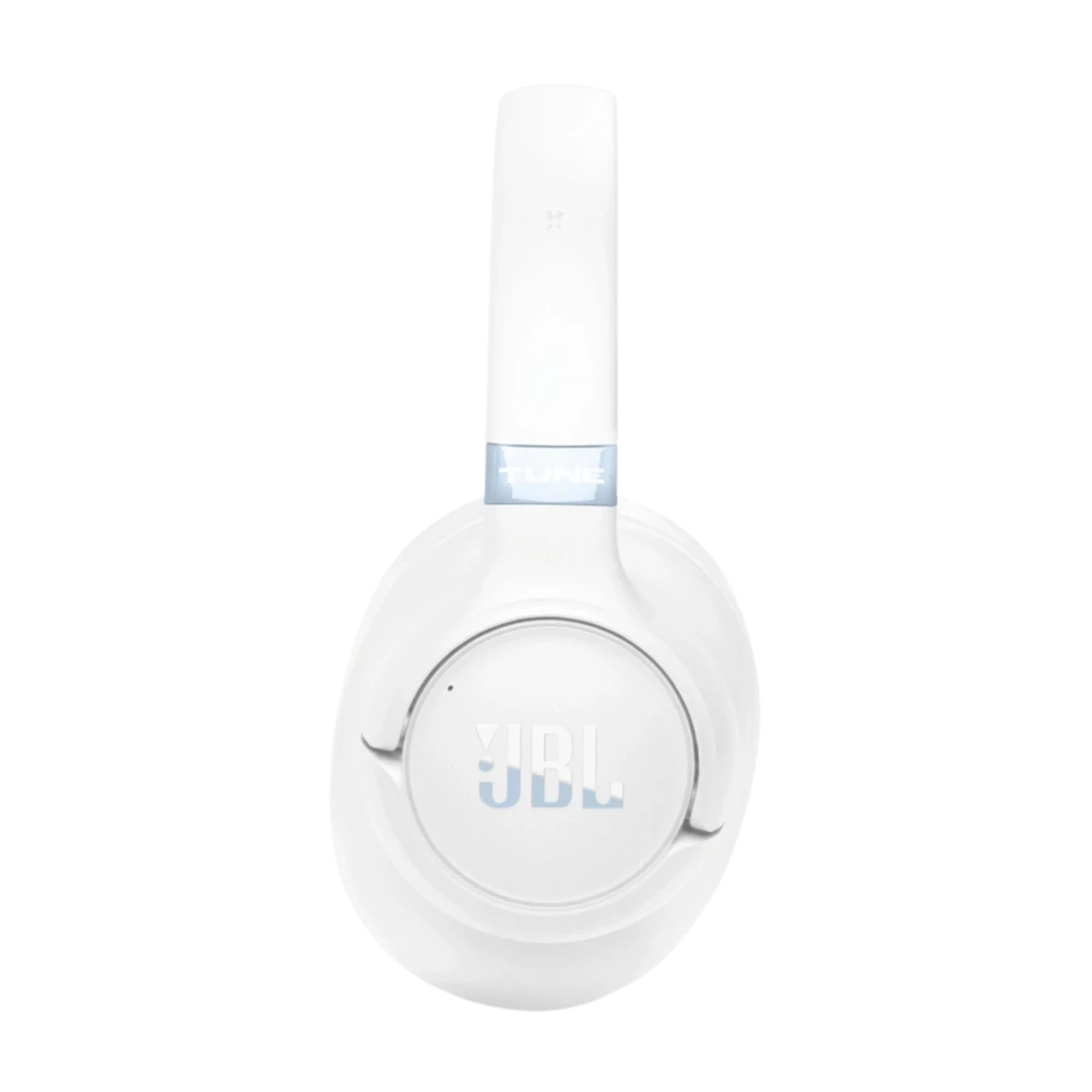 JBL Tune 780NC Blanco, auriculares de diadema plegables con copa ovalada, almohadillas acolchadas, botones laterales y acabado mate con logo JBL en relieve - Ítem11
