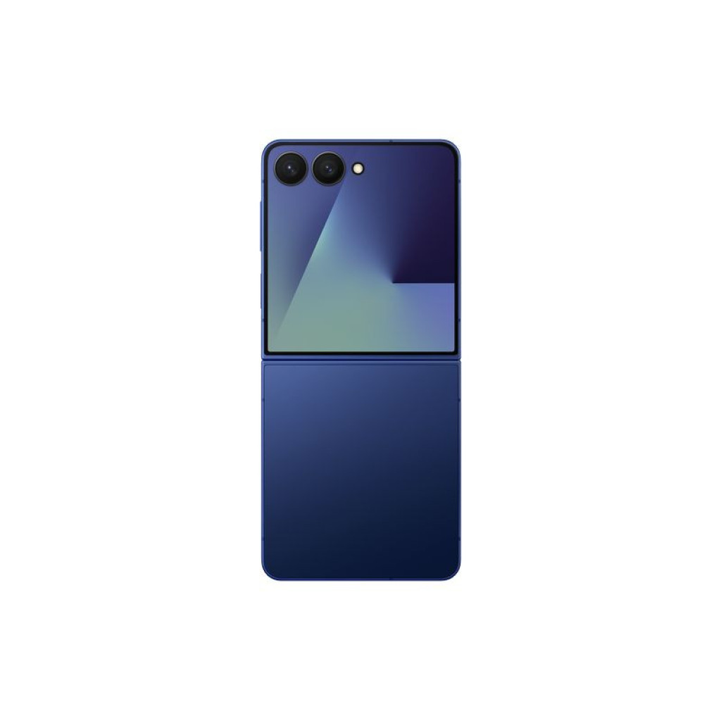 Samsung Galaxy Z Flip7 5G azul marinho, dobrável, tela interna ampla com furo central, duas câmeras traseiras e acabamento premium; renovado, excelente - Item4