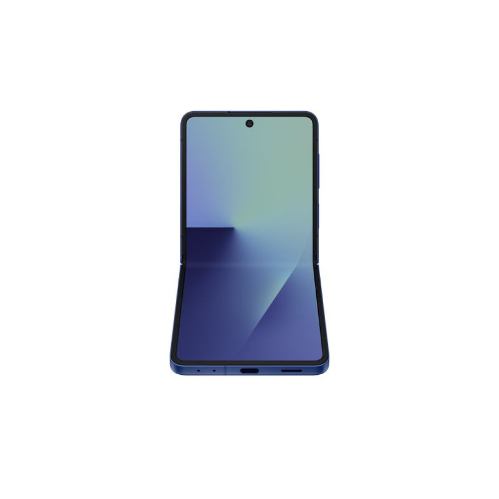 Samsung Galaxy Z Flip7 5G azul marinho, dobrável, tela interna ampla com furo central, duas câmeras traseiras e acabamento premium; renovado, excelente - Item3
