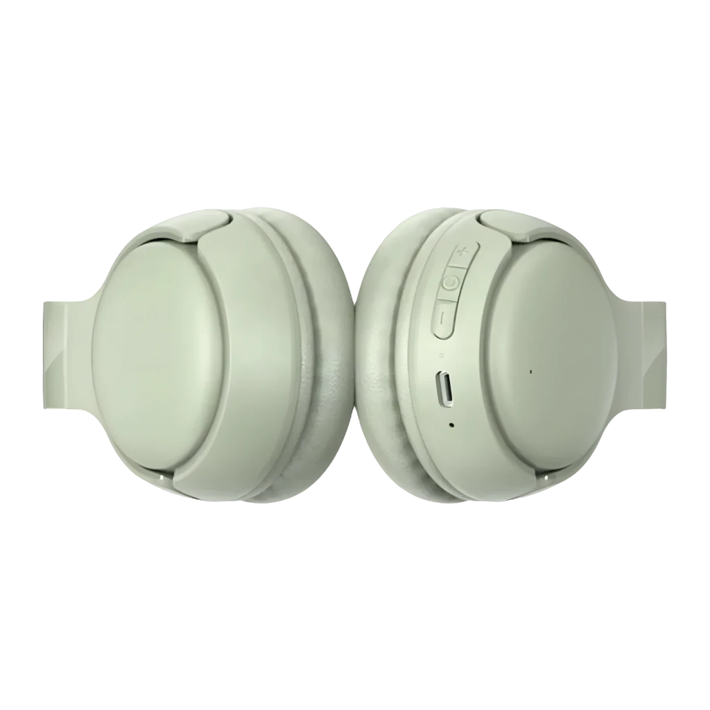 Auriculares Honor Choice VZ Sport Mate Headphones Lite SHB-ME00 Diadema Verde, vista superior plegados: almohadillas