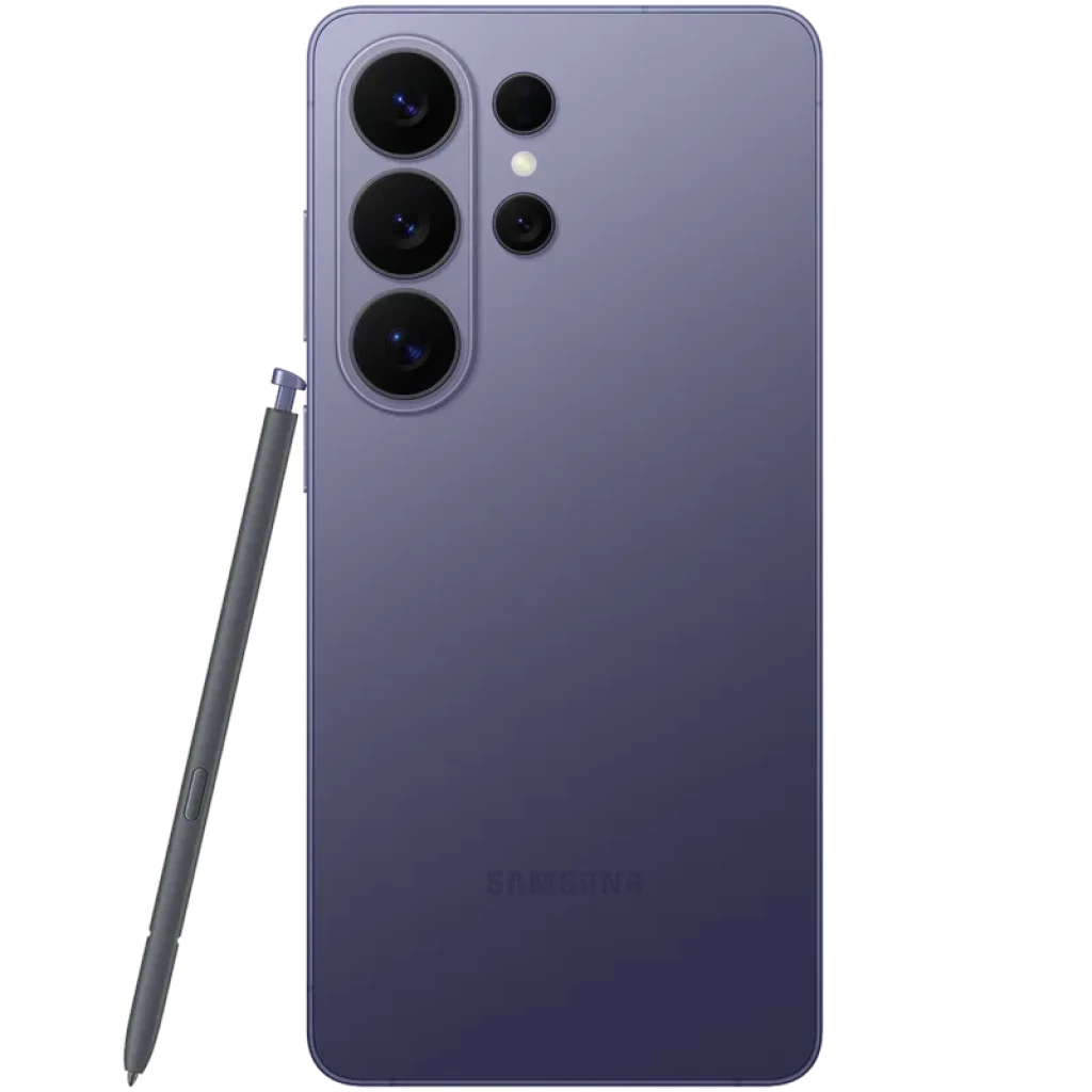 Samsung Galaxy S26 Ultra 5G violeta renovado en excelente estado, pantalla amplia con borde mínimo, triple cámara trasera grande y S Pen lateral, 12GB/512GB - Ítem1