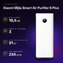 Purificador de aire Xiaomi Mijia Smart Air Purifier 6 Plus Blanco - características