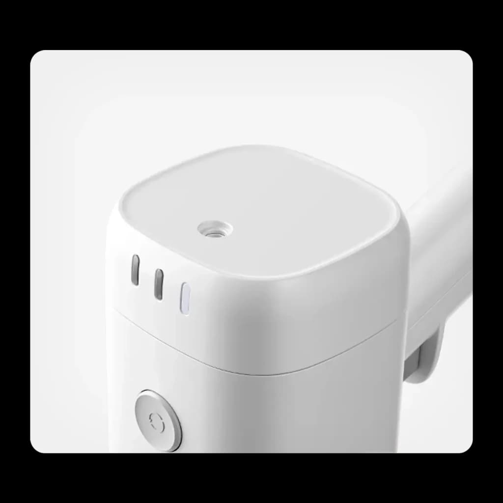 Cuerpo blanco minimalista con botón frontal, indicadores LED y acabado mate de la Aspiradora Escoba Xiaomi Mijia Vacuum Cleaner 4C Sin Cable