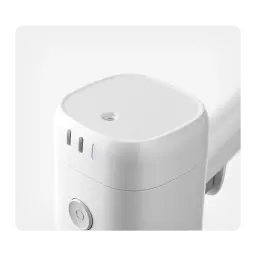 Cuerpo blanco minimalista con botón frontal, indicadores LED y acabado mate de la Aspiradora Escoba Xiaomi Mijia Vacuum Cleaner 4C Sin Cable