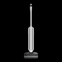 Aspiradora escoba Xiaomi Truclean 5 Pro en color blanco, diseño vertical sin cable, cuerpo estilizado y base ancha con cabezal de vapor y cepillo frontal