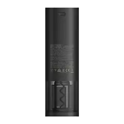 Tire-bouchon électrique Xiaomi Mijia 170 bouteilles, corps noir mat, fenêtre transparente montrant la mèche hélicoïdale, port de charge supérieur