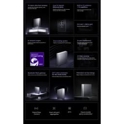 Router Xiaomi BE19000 Pro WiFi 7 tripla banda, design vertical metálico, 12 antenas internas, 10 portas Gigabit, USB‑A e M.2, resfriamento duplo e LED