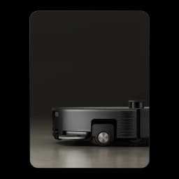 Robot Aspirador Xiaomi Robot Vacuum 6 Max dToF + Triple Cámara AI en negro, perfil lateral bajo, sensor LiDAR superior, cepillo lateral y rueda metálica