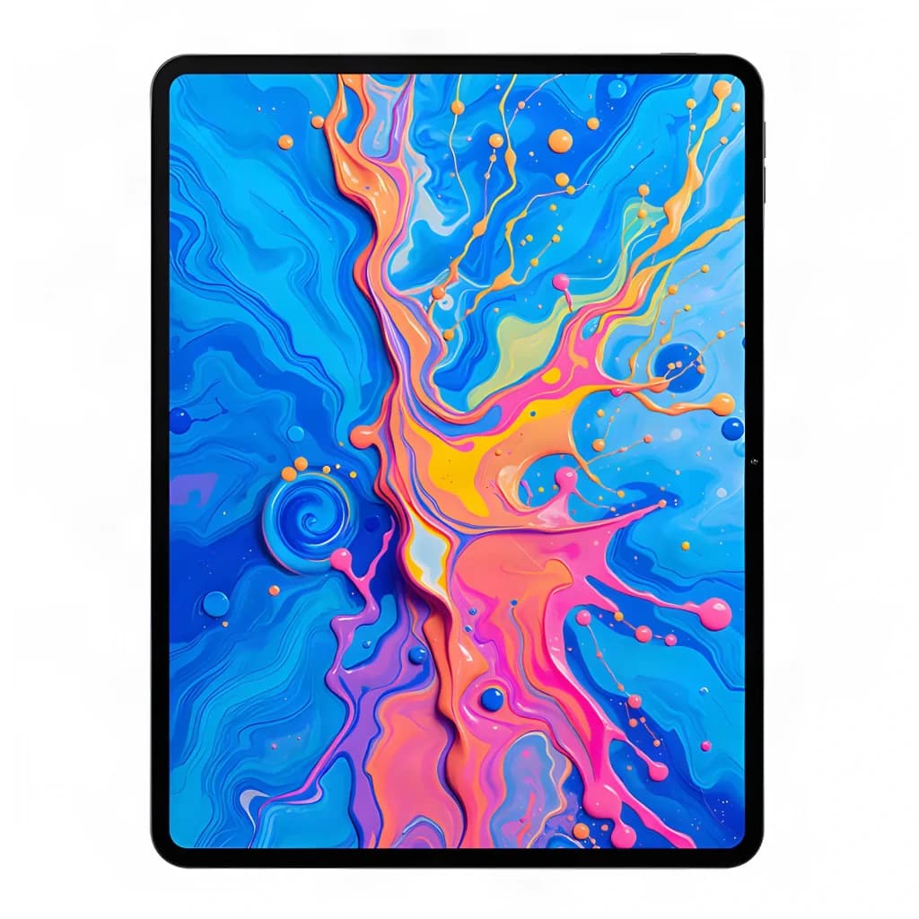 Teclast ArtPad Pro 12.7 4G 8GB/256GB Negro LTE 12,7 pulgadas IPS 90Hz Helio G99, frontal: pantalla IPS con fondo artístico