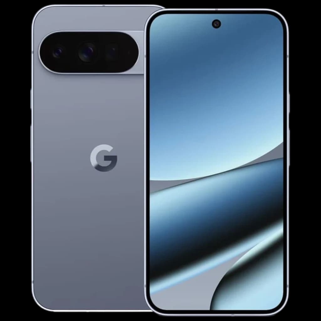 Google Pixel 10 Pro Piedra Lunar renovado excelente, 16GB/128GB, pantalla sin marcos con orificio central y módulo trasero con triple cámara horizontal