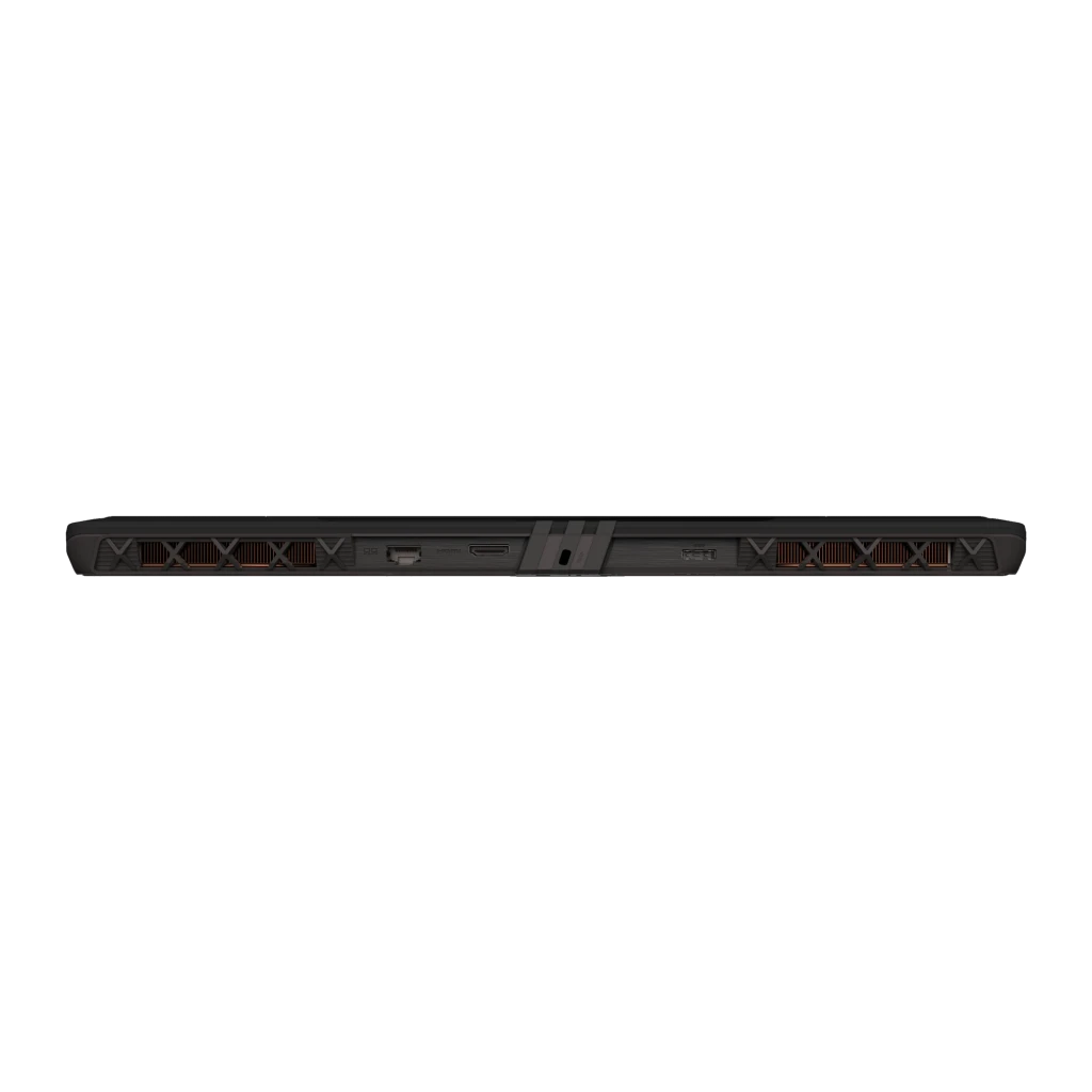 MSI Vector 16 HX AI 1TB Cinzento, vista frontal: ecrã com logo dragão MSI e teclado RGB multicolor iluminado - Item3