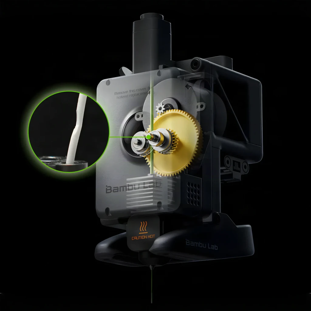 Impresora 3D Bambu Lab A2L Combo AMS Lite con 4 bobinas, extrusión FDM multicolor, chasis metálico abierto, pantalla táctil y alta velocidad de 500 mm/s - Ítem2