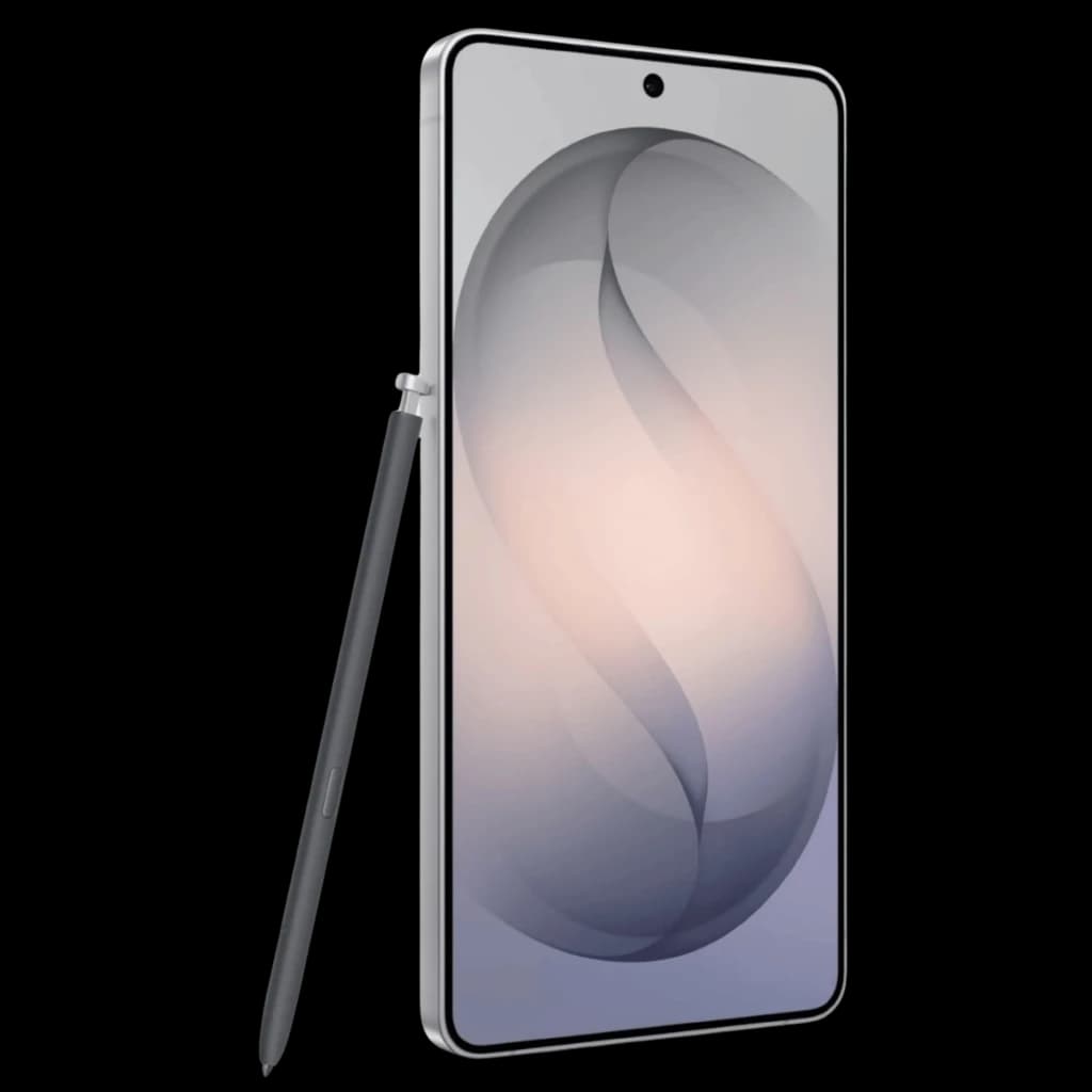 Samsung Galaxy S26 Ultra 5G Silver Shadow avec S Pen, écran bord à bord Dynamic AMOLED 2X, poinçon centré et bords plats élégants