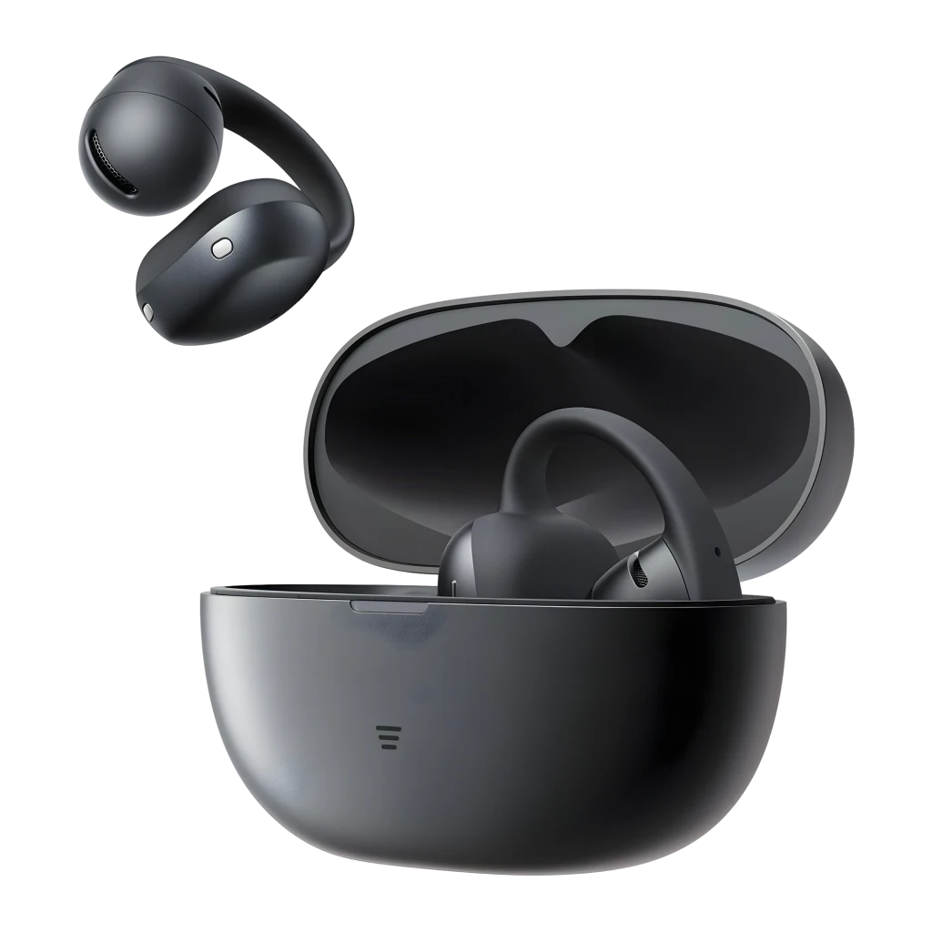 Auriculares SHOKZ OpenDots Air Open-Ear Bluetooth 6.1 negros con estuche compacto; diseño abierto, cuatro cápsulas ergonómicas y acabado mate; autonomía 36 - Ítem2