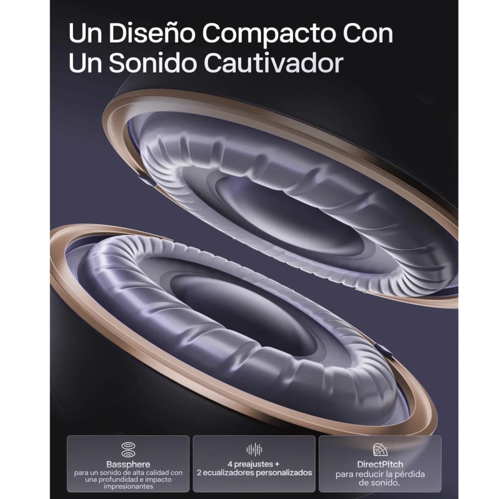 Auriculares SHOKZ OpenDots Air open ear en color púrpura con estuche de carga compacto, diseño curvo ligero, ganchos ergonómicos y acabado mate elegante - Ítem6