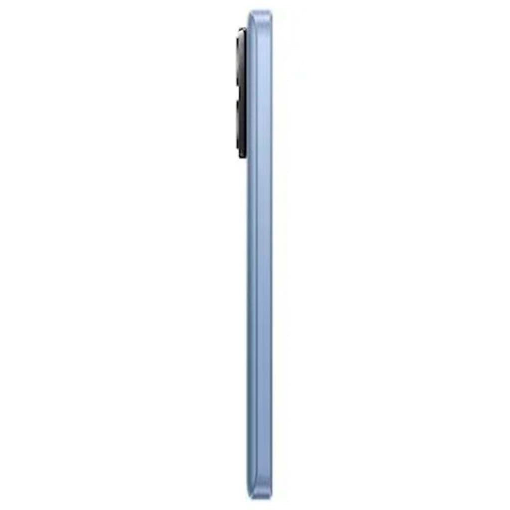 Borde lateral azul del Xiaomi 13T 5G, perfil ultradelgado con módulo de cámara Leica sobreelevado, acabado mate y líneas limpias renovado en excelente estado