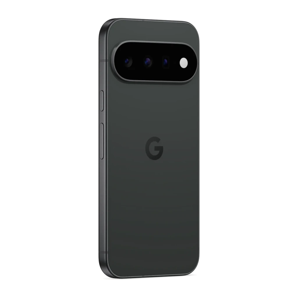 Smartphone Google Pixel 11 5G em obsidiana, tela OLED 6,3 polegadas 120 Hz, câmera traseira tripla em módulo horizontal e furo central para câmera frontal - Item7