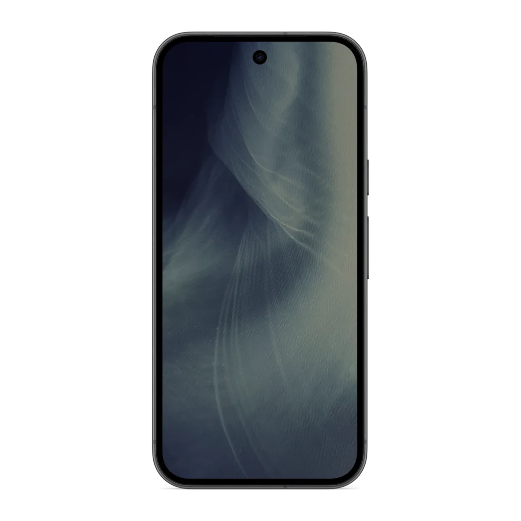 Smartphone Google Pixel 11 5G em obsidiana, tela OLED 6,3 polegadas 120 Hz, câmera traseira tripla em módulo horizontal e furo central para câmera frontal - Item5