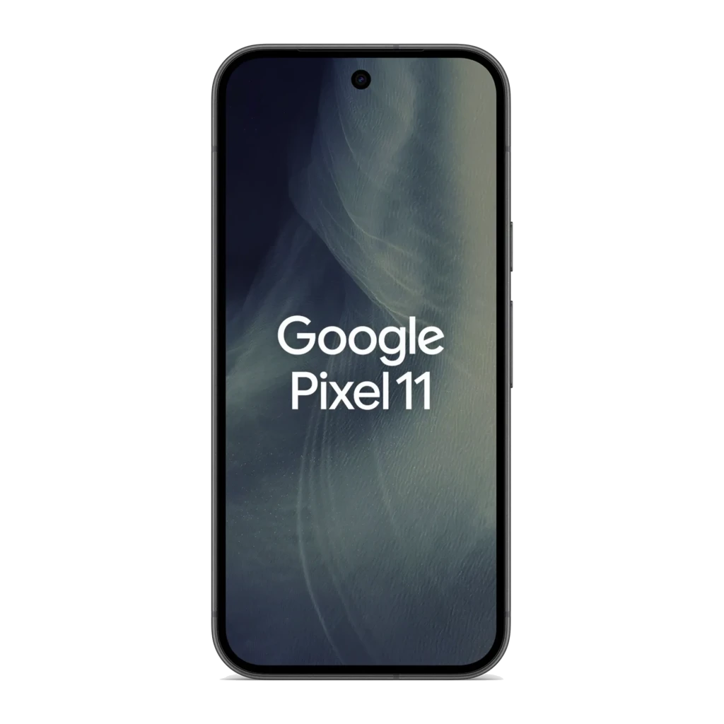 Smartphone Google Pixel 11 5G em obsidiana, tela OLED 6,3 polegadas 120 Hz, câmera traseira tripla em módulo horizontal e furo central para câmera frontal - Item2