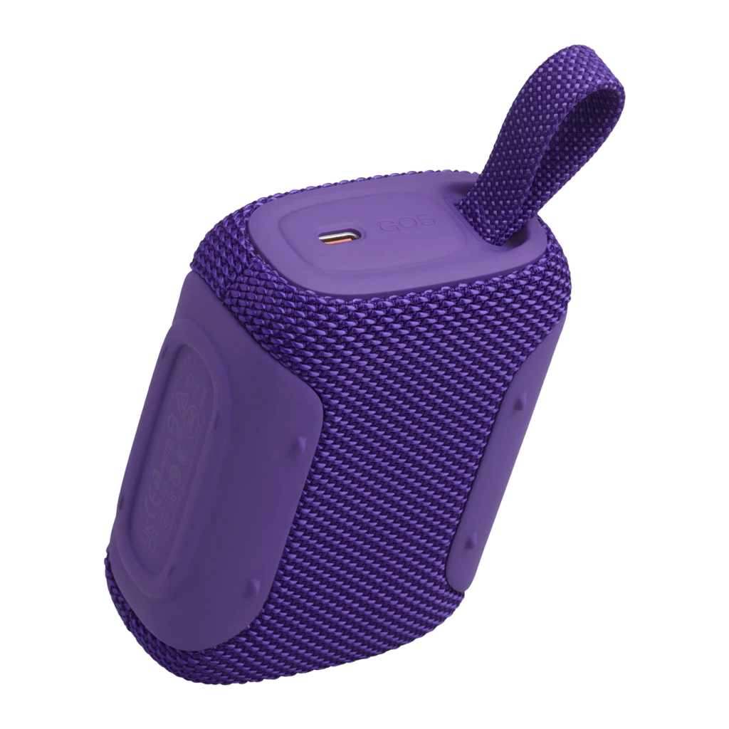 JBL Altavoz portátil Go 5 Morado purpura - carga USB tipo C, 5 W